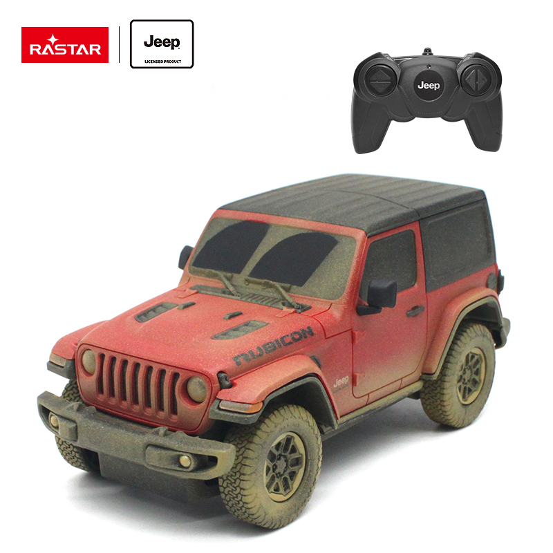 R/C 1:24 JEEP Wrangler Rubicon-Muddy version